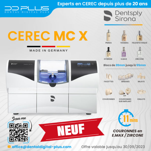 Offre spéciale CEREC MC X Neuf